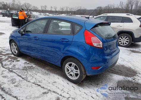 2018 Ford Fiesta Se из США, поврежденный, VIN 3FADP4EJ3JM129988